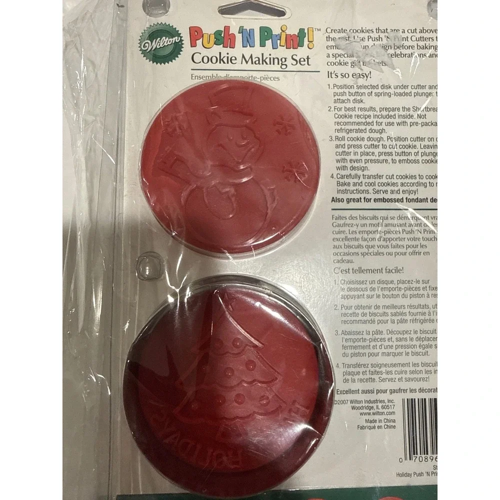 Wilton push print